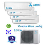 AZURI  QUADRAL inverter 8,5 KW