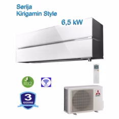 MITSUBISHI-MSZ/MUZ-LN60VG Bijela 6,5 kW