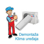 Demontaža klima uređaja do 5kW snage