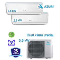 AZURI  DUAL inverter 5,5 KW