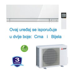 MITSUBISHI-MSZ/MUZ-EF50VG 5,5 kW crna ili bijela