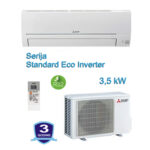 MITSUBISHI - MSZ/MUZ-DW35VF  3,5 kW