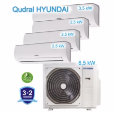 HYUNDAI multi inverter 4 unutarnje jedinice HRO 4M28MVA