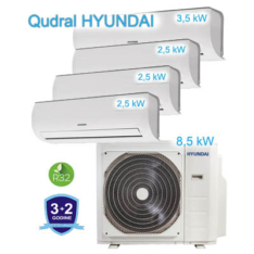 HYUNDAI multi inverter 4 unutarnje jedinice HRO 4M28MVA