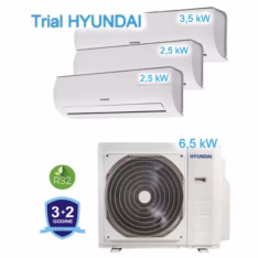 HYUNDAI multi inverter 3 unutarnje jedinice HRO 3M21MVA