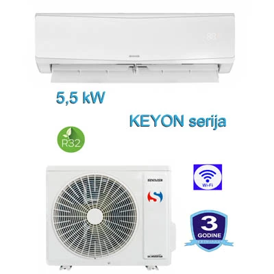 sinclair klima uređaj model keyon 5,5 Kw