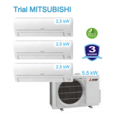 MITSUBISHI Serija – Standard DC Inverter – 3 unutarnje MXZ-3HA50VF