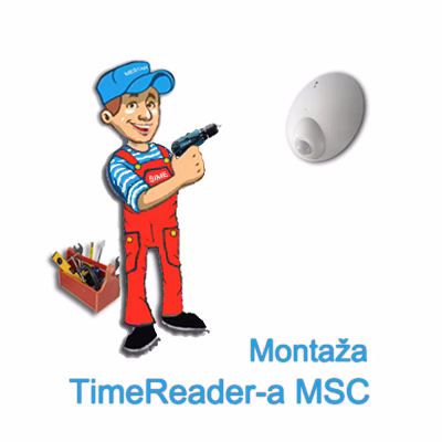TimeReader MSC montaža