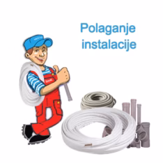 Polaganje instalacije - cijenik -