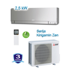 MITSUBISHI-MSZ/MUZ-EF25VGS srebrena 2,5 kW