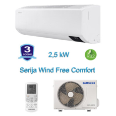 SAMSUNG – Wind-Free  AR09TFCAWKN   2,5 kW