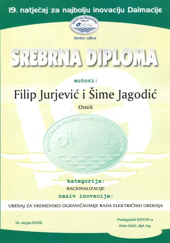 srebrna diploma