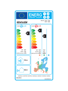 SINCLAIR Podna Serija 3,5 kW