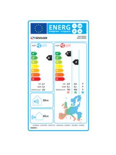 SINCLAIR serija SKY  2,5 kW