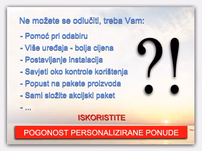 personalizirana ponuda tekst